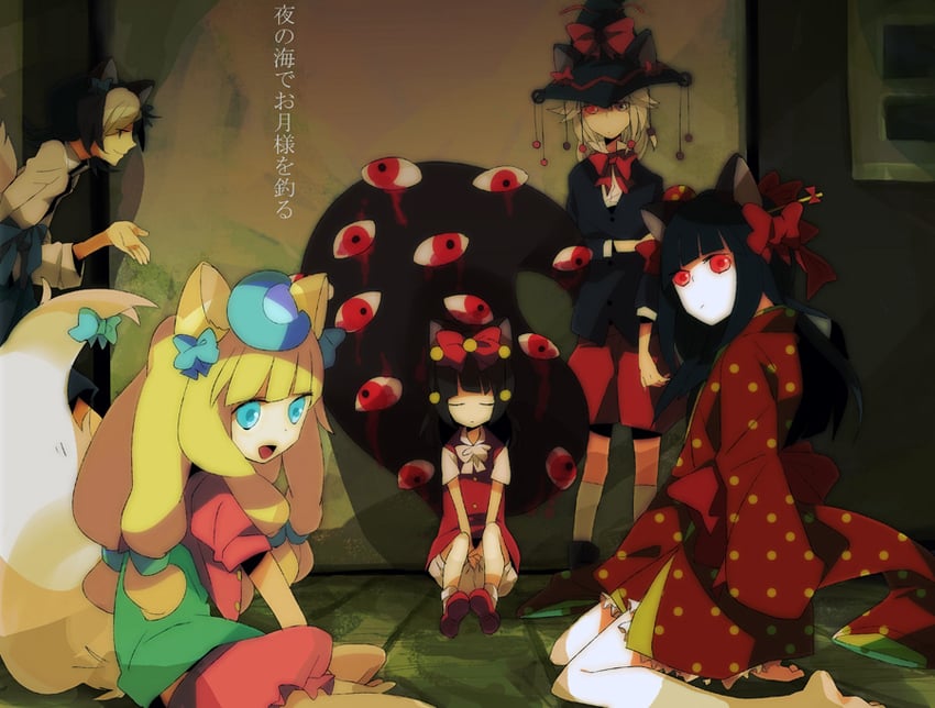 moochasu dudager, mocha coffee, chihedo musubi, kyuuri ponpon toto rozanna, and green tea and so on (towelket wo mou ichido and 1 more) drawn by kinari