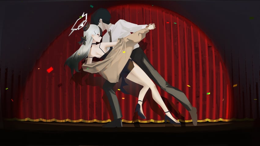 sensei and kayoko (blue archive) drawn by toriko_(honmono)