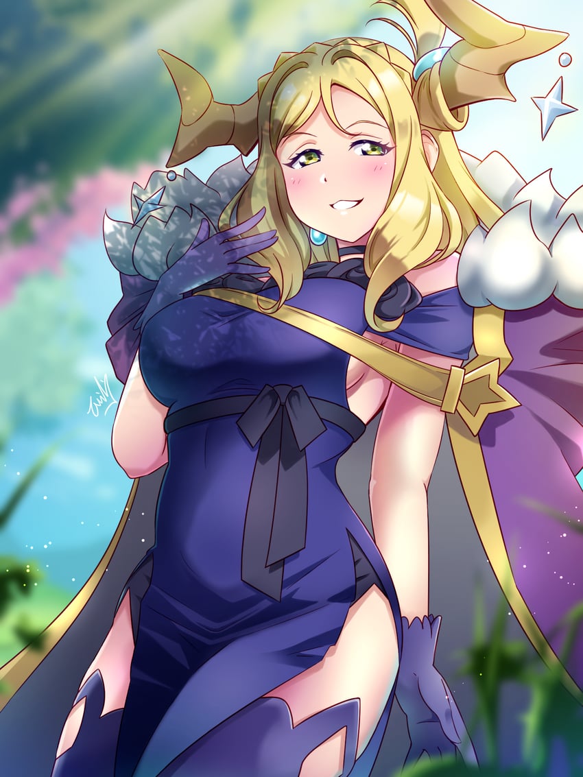 ohara mari and mari (love live! and 2 more) drawn by tsumikiy