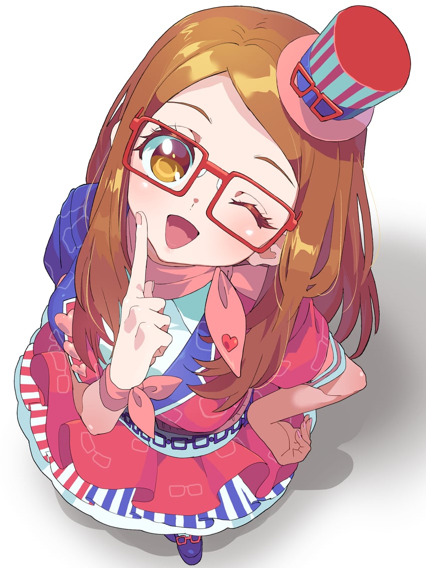 akai meganee (pretty series and 1 more) drawn by tsujii_luki