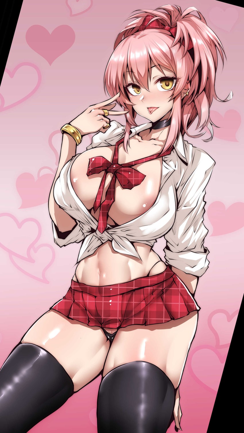 jougasaki mika (idolmaster and 1 more) drawn by gggg