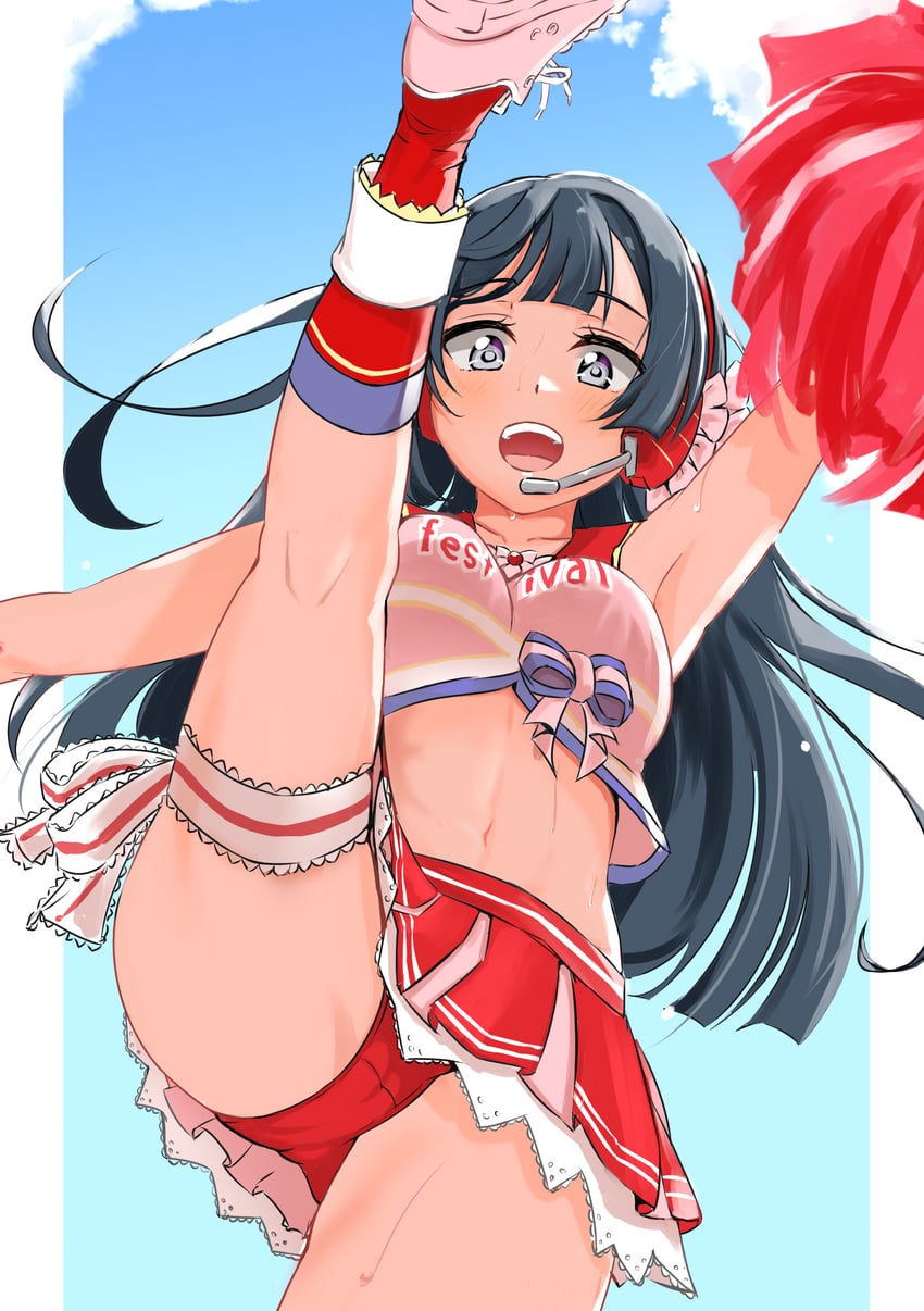 yuki setsuna (love live! and 2 more) drawn by ereka