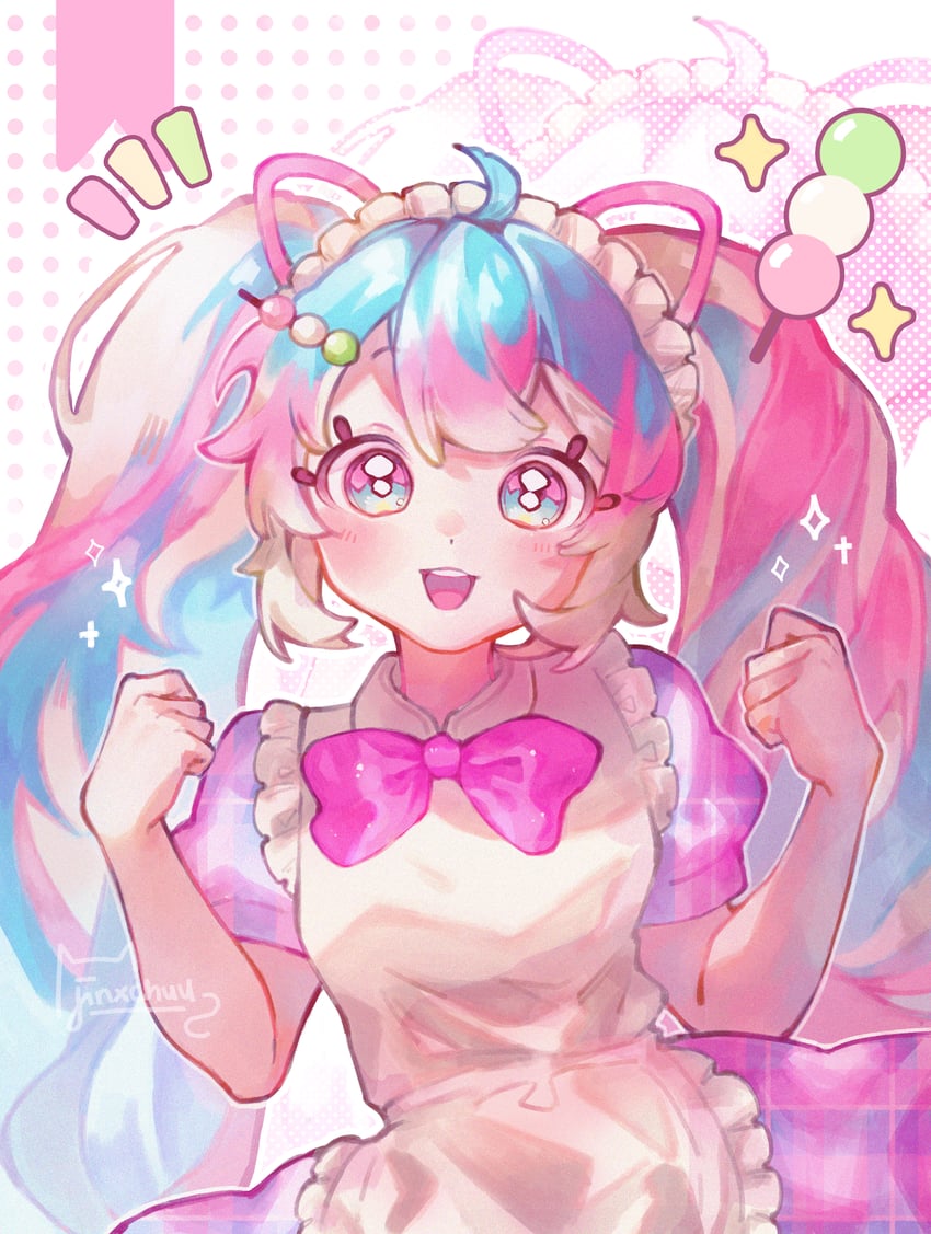 hatsune miku (vocaloid and 1 more) drawn by jinxchuu