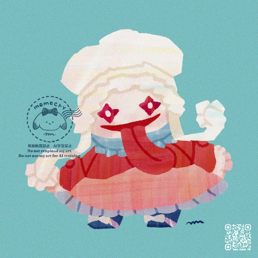 quina quen (final fantasy and 1 more) drawn by me_me_cry