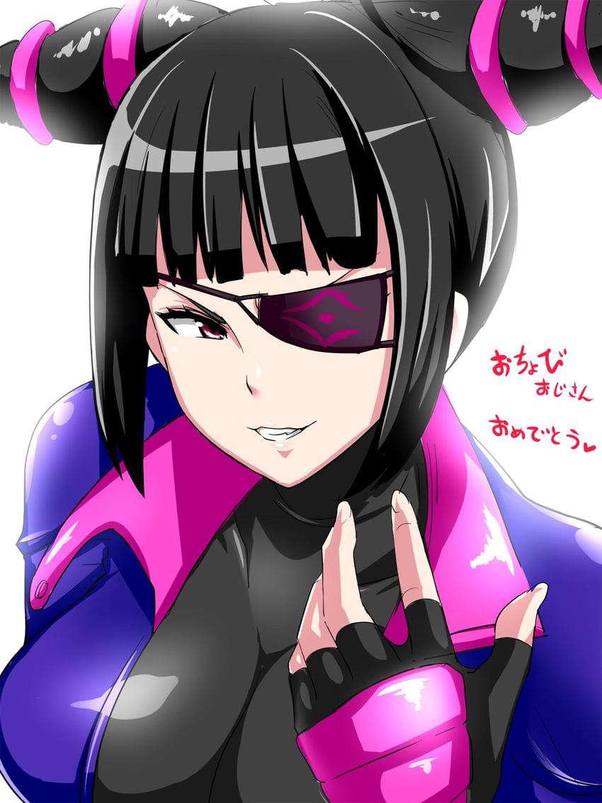 han juri (street fighter and 1 more) drawn by okyou