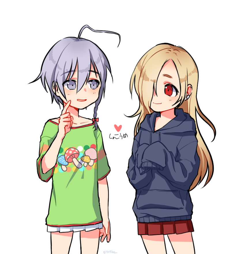 shirasaka koume and hoshi syoko (idolmaster and 1 more) drawn by taemin