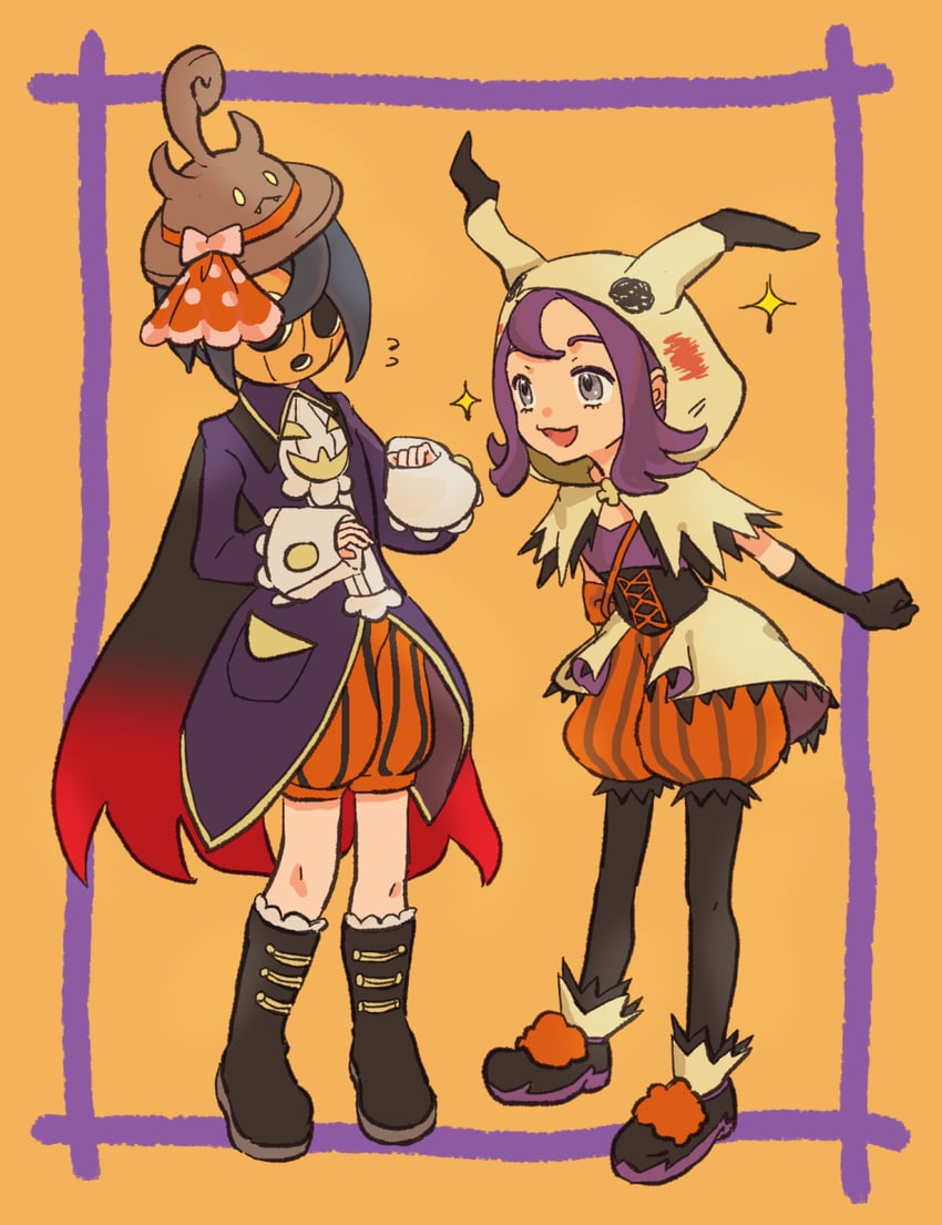 acerola and allister (pokemon and 1 more) drawn by amajilu