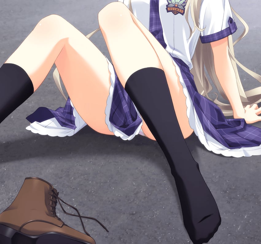 kusunoki yua (chaos;head and 1 more) drawn by matsuo_yukihiro