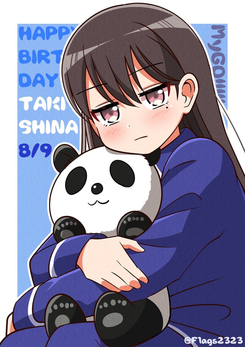 shiina taki (bang dream! and 1 more) drawn by pakudehon