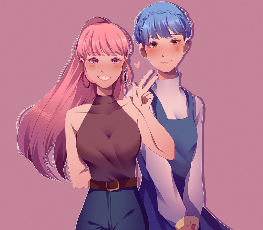 hilda valentine goneril and marianne von edmund (fire emblem and 1 more) drawn by orridkr