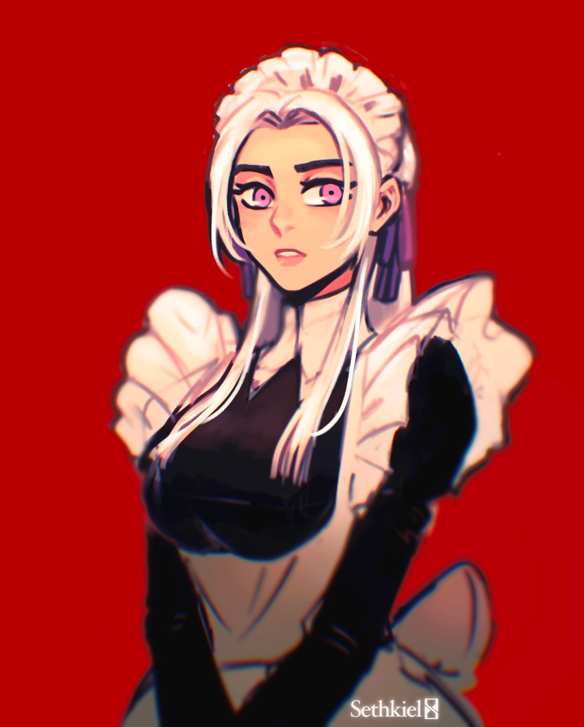 edelgard von hresvelg (fire emblem and 1 more) drawn by sethkiel