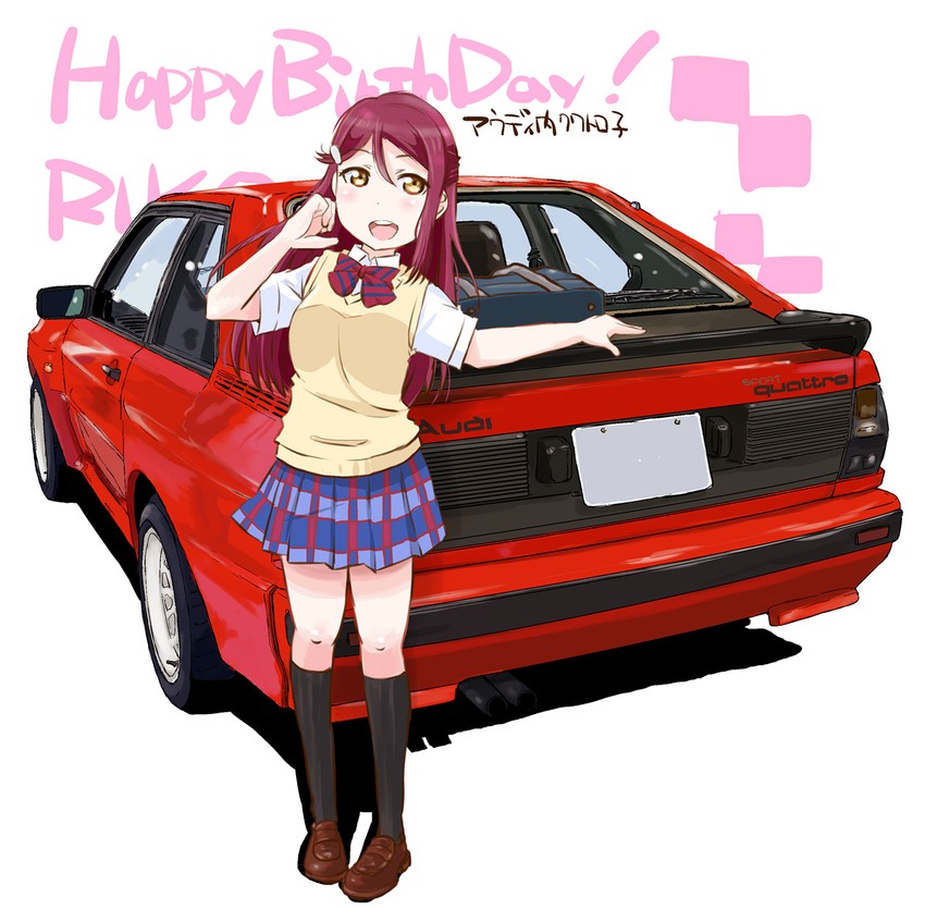 sakurauchi riko (love live! and 2 more) drawn by maruyo