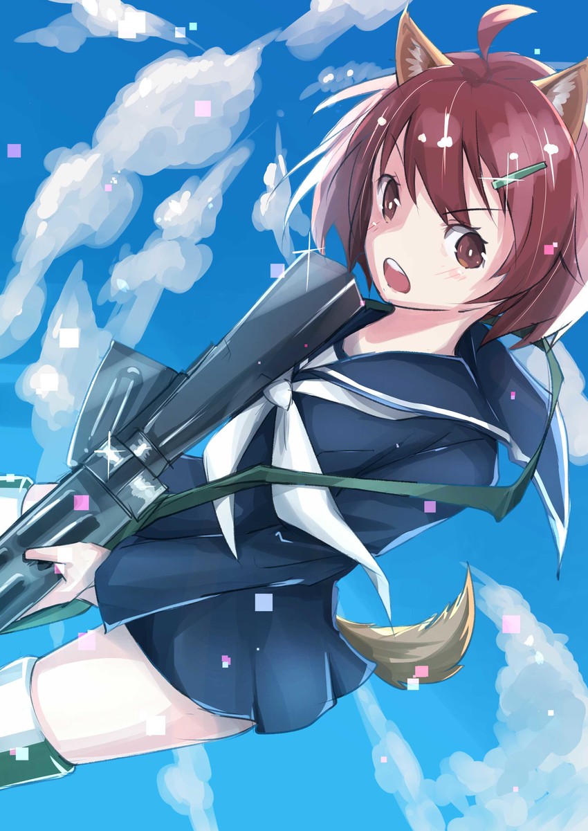 karibuchi hikari (world witches series and 1 more) drawn by umikawatagayasu
