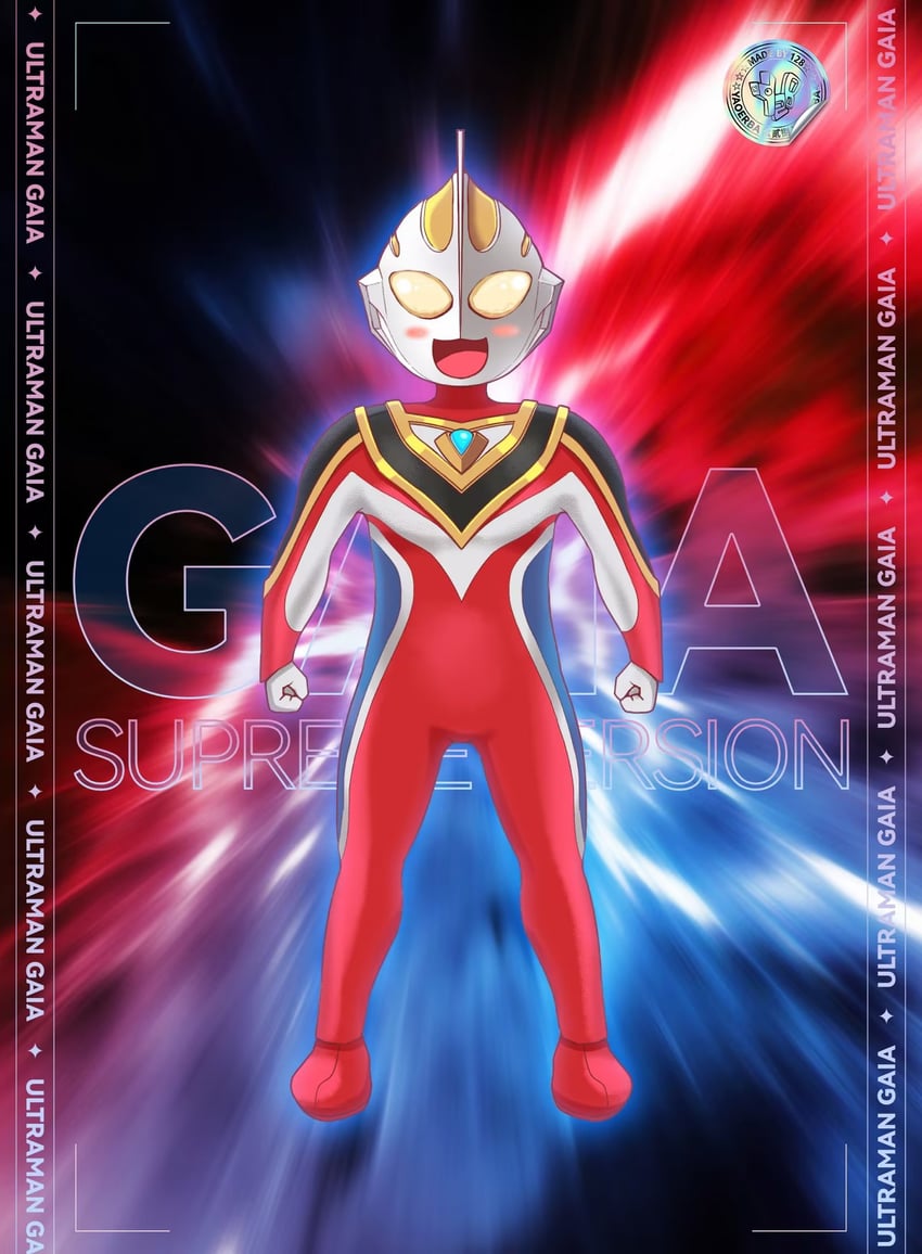 ultraman gaia (ultra series and 1 more) drawn by yaoerba128