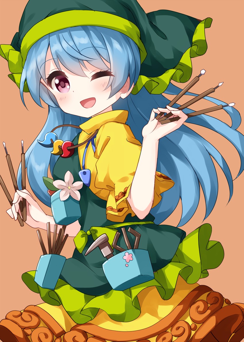 haniyasushin keiki (touhou) drawn by ruu_(tksymkw)