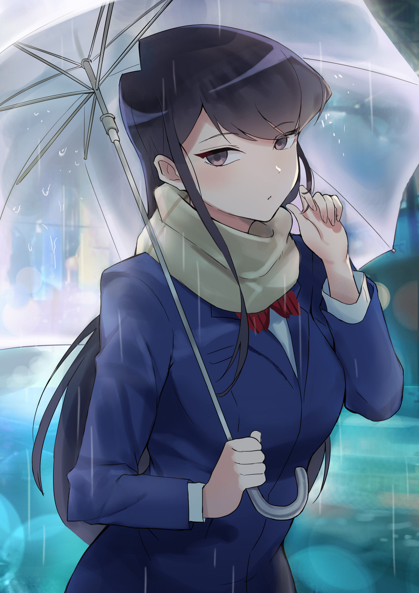 komi shouko (komi-san wa komyushou desu) drawn by kensan
