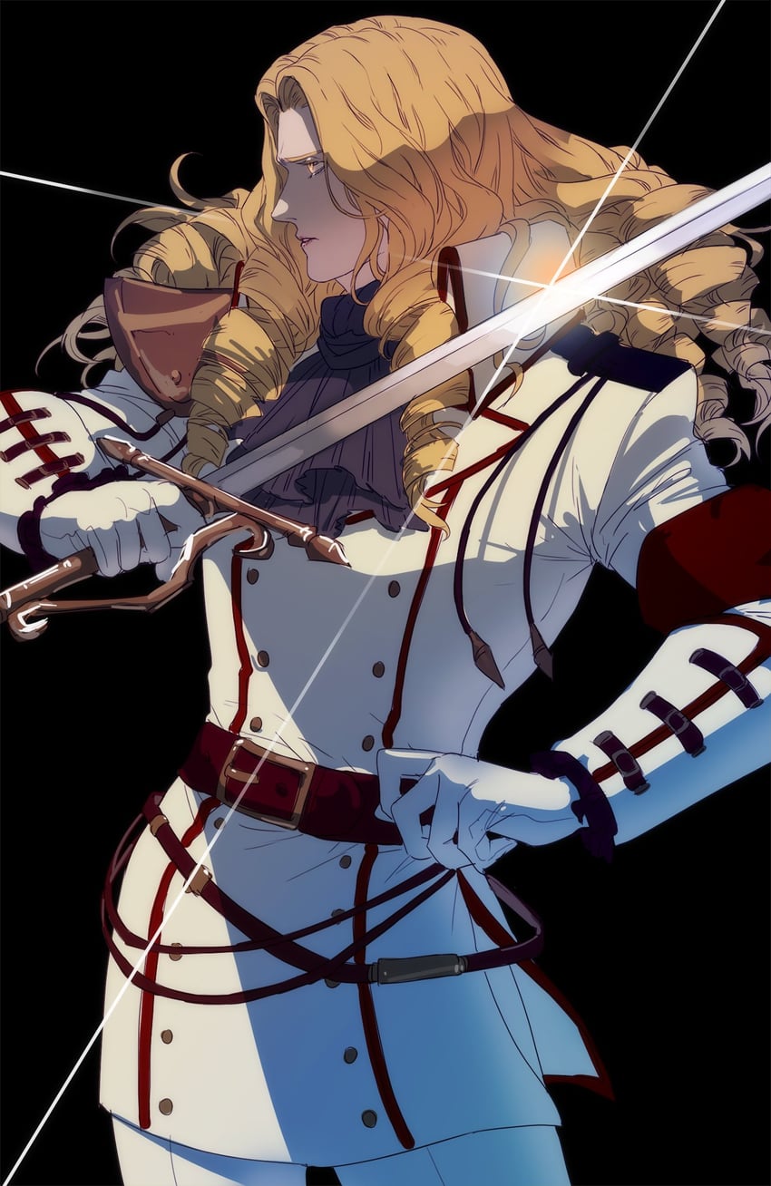 mikhail ramphet (animamundi owarinaki yami no butou) drawn by gamugamupon
