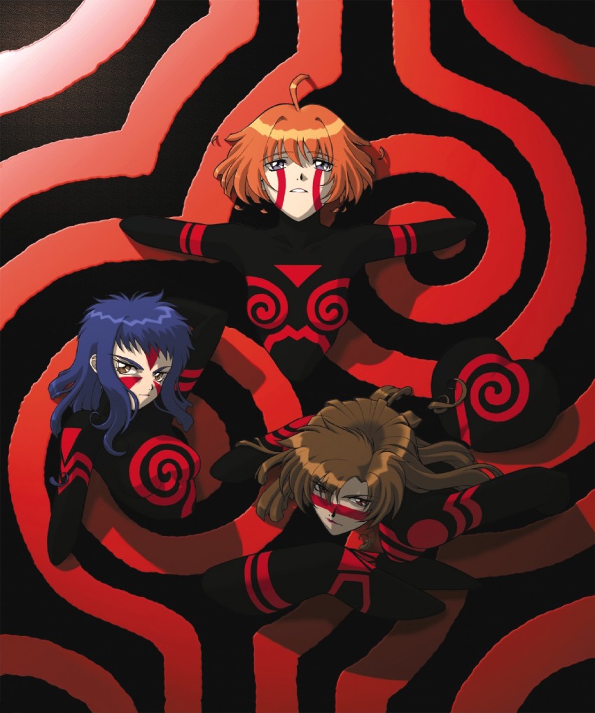 shimabara yuuhi, shimabara ushio, and shimabara minami (neo ranga) drawn by ikeda_yuuji