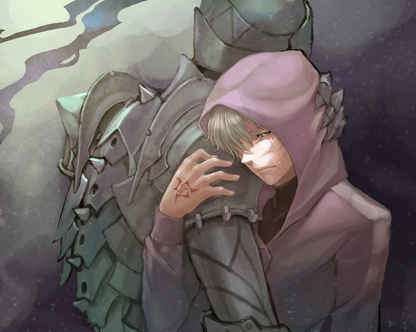 matou kariya and berserker (fate and 1 more) drawn by shou_j