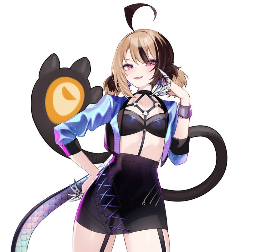 gigi murin and evelynn (hololive and 1 more) drawn by hoshi_usagi