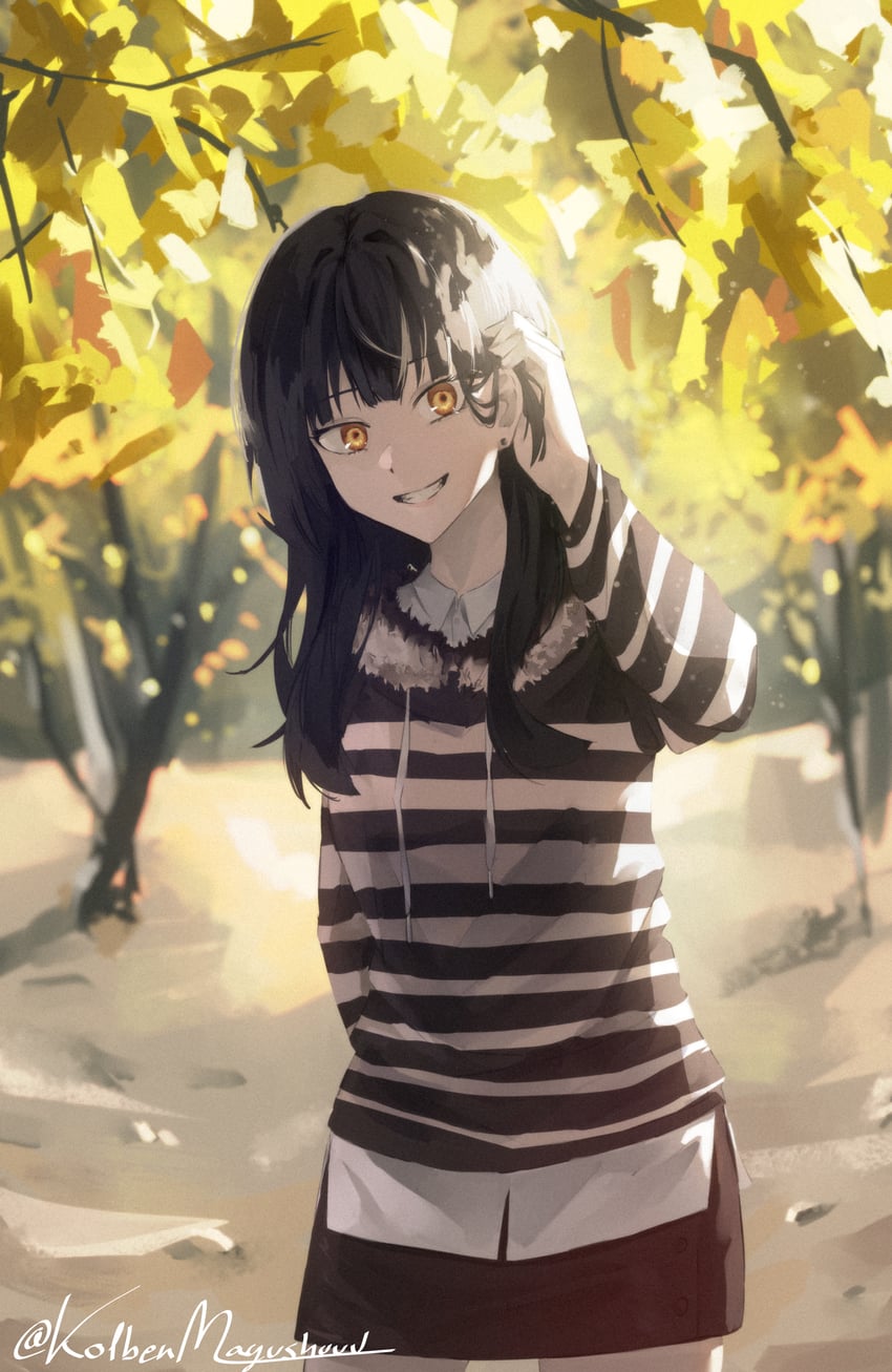 shiori novella (hololive and 1 more) drawn by mayushuuu