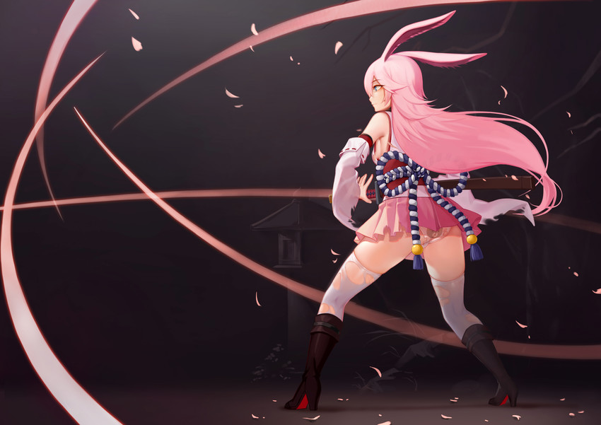 yae sakura (honkai and 1 more) drawn by yizhirenben