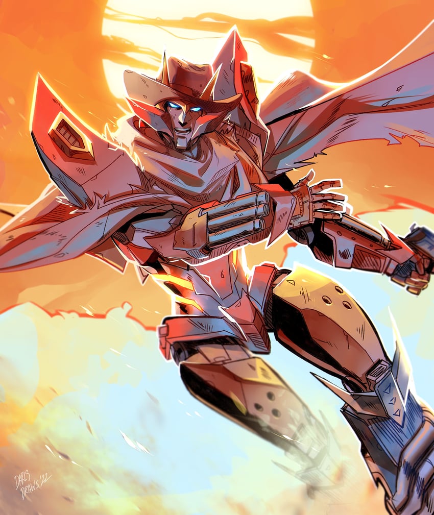 rodimus (transformers and 1 more) drawn by lina_rojas