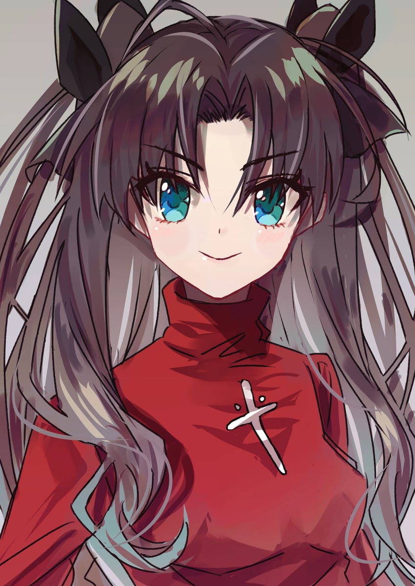 tohsaka rin (fate and 1 more) drawn by ruko072