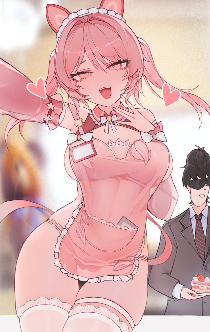 adjutant and fritia ignis (snowbreak: containment zone) drawn by oreshki