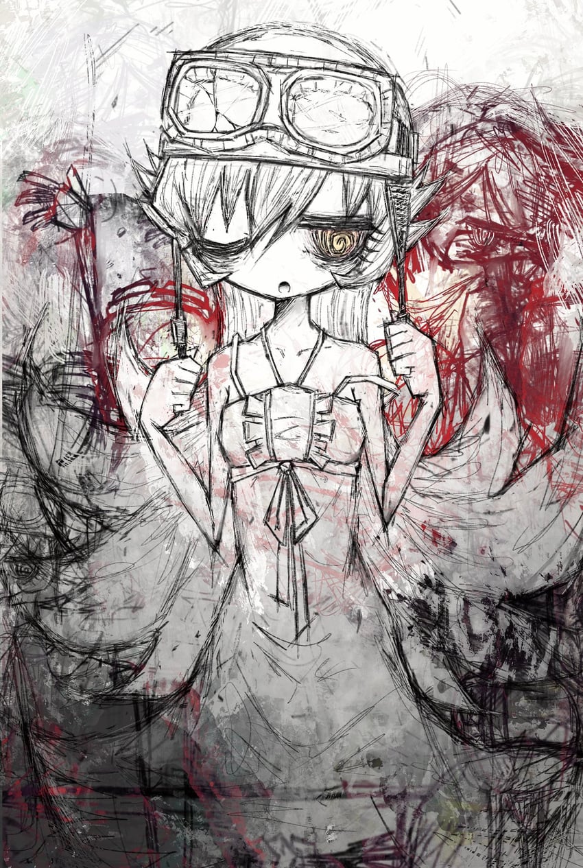oshino shinobu (monogatari and 1 more) drawn by leoleonardk10