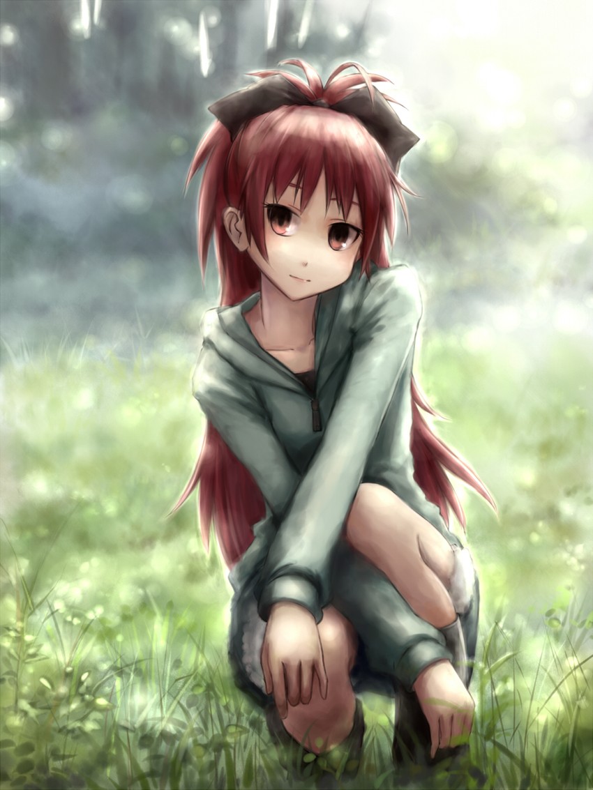 sakura kyoko (mahou shoujo madoka magica) drawn by w_k_z167