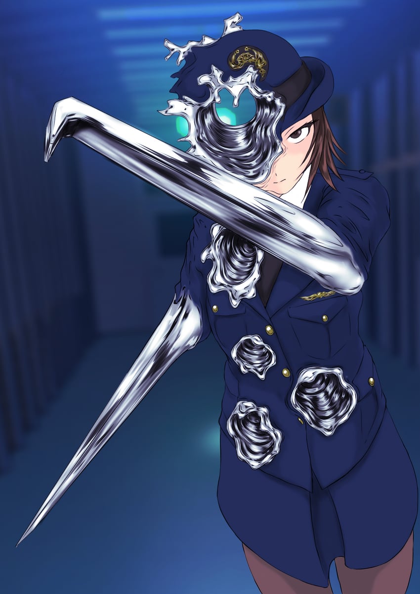 t-1000 (terminator and 1 more) drawn by liquidxt1000