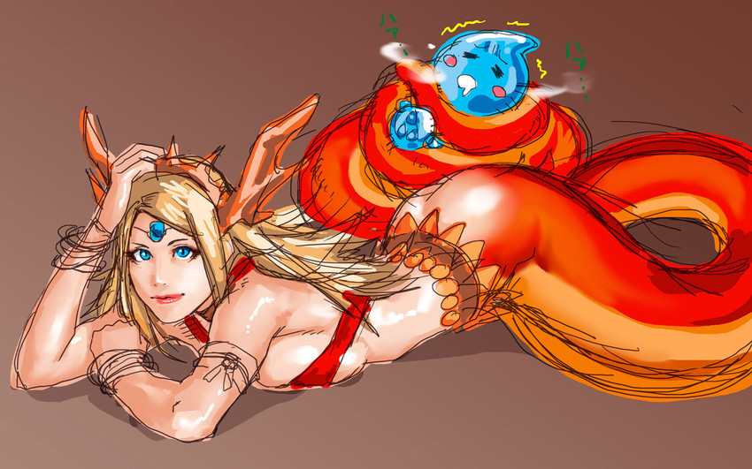 echidna (puzzle & dragons) drawn by take_(draghignazzo)