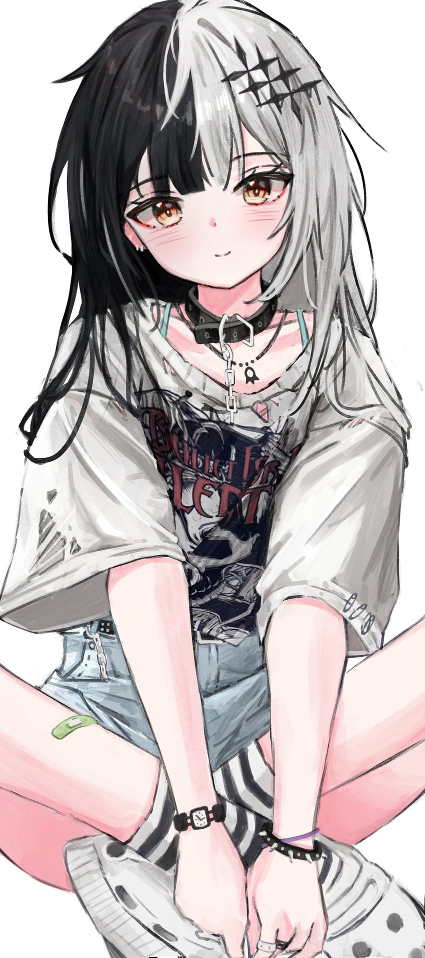 shiori novella (hololive and 2 more) drawn by akarinnndesu