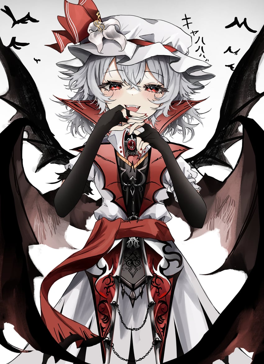 remilia scarlet (touhou and 1 more) drawn by ougiikun