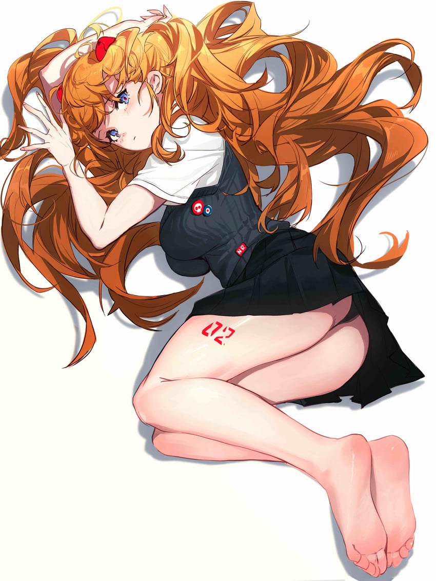 souryuu asuka langley (neon genesis evangelion) drawn by grandia_lee