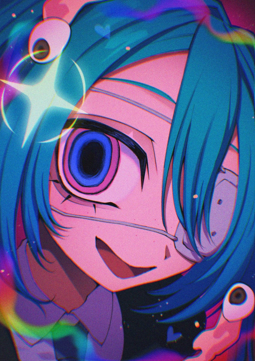 hatsune miku (vocaloid and 1 more) drawn by mekariruwii