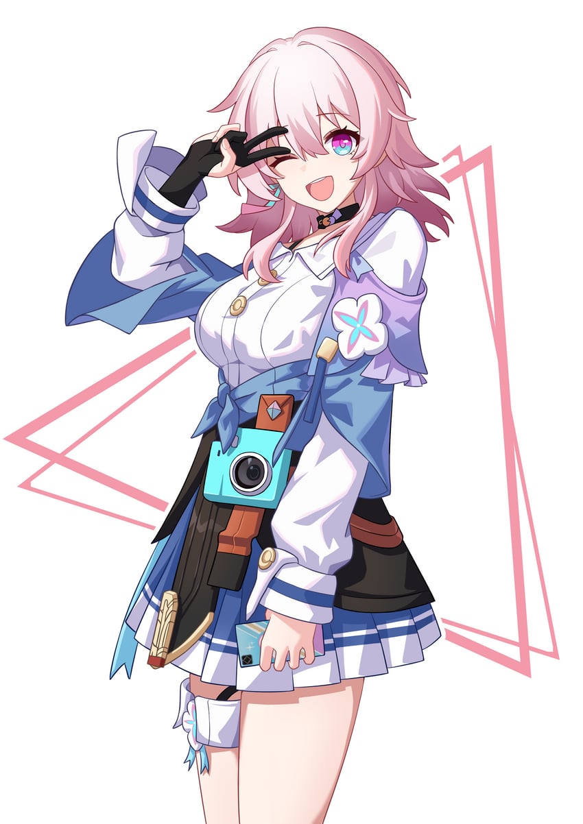 march 7th (honkai and 1 more) drawn by an_yinyi