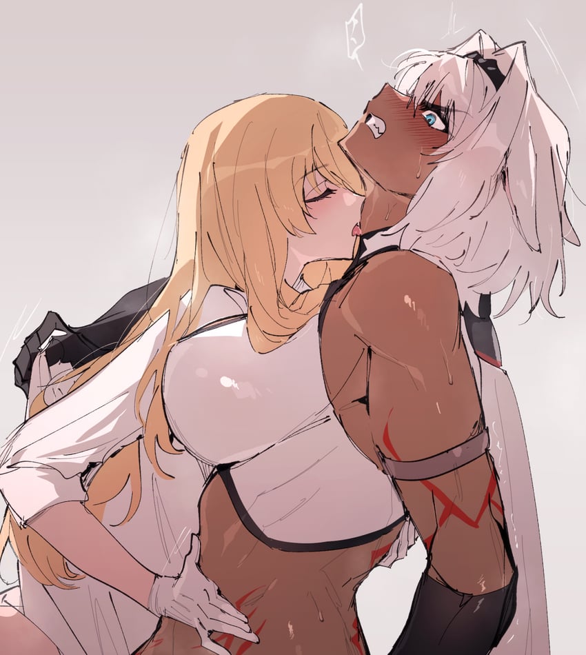 caenis and kirschtaria wodime (fate and 1 more) drawn by sabamori