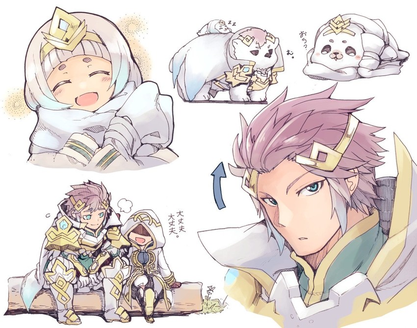 kiran, ylgr, and hrid (fire emblem and 1 more) drawn by nakabayashi_zun