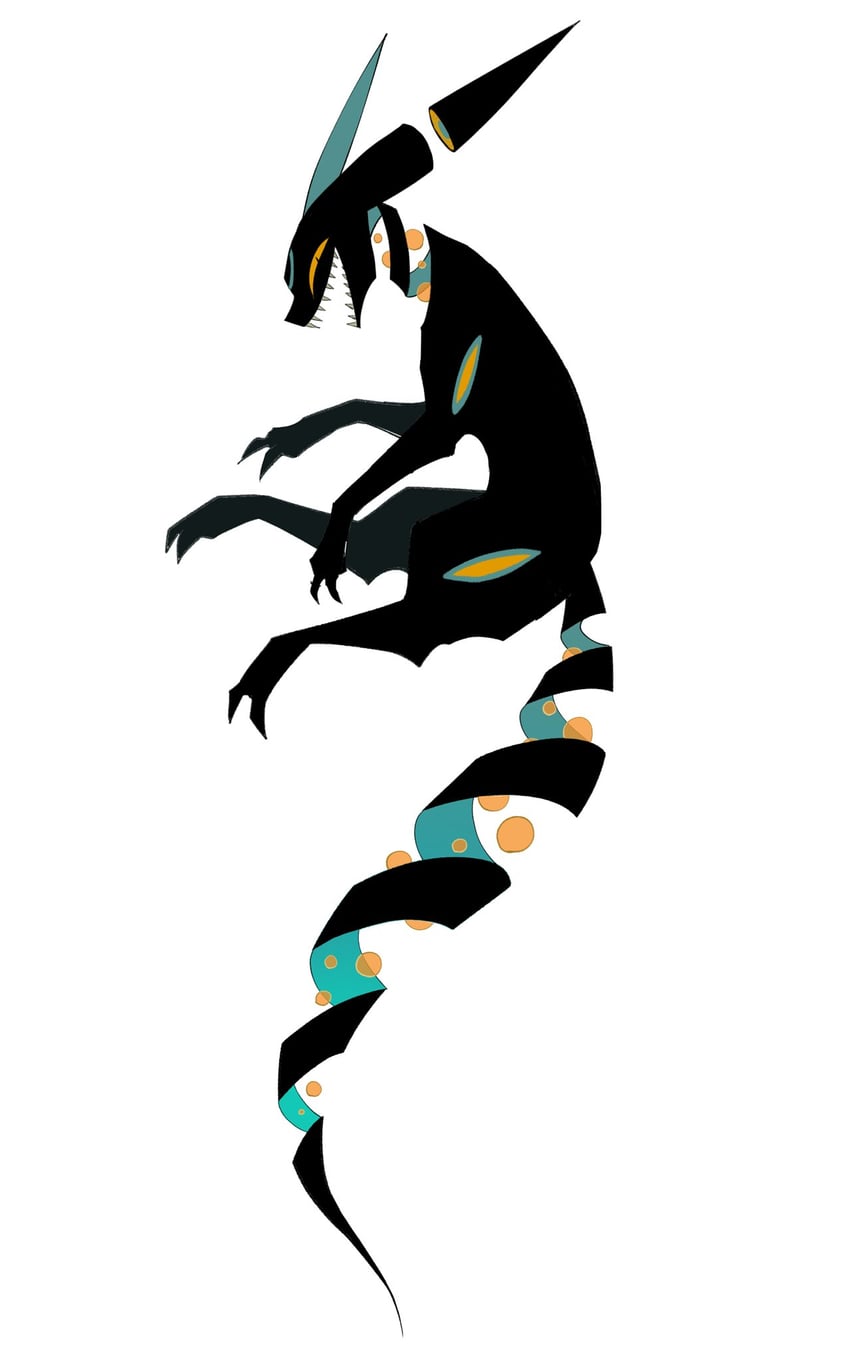 umbreon (pokemon) drawn by torori_toro_(oimo_kenpi)