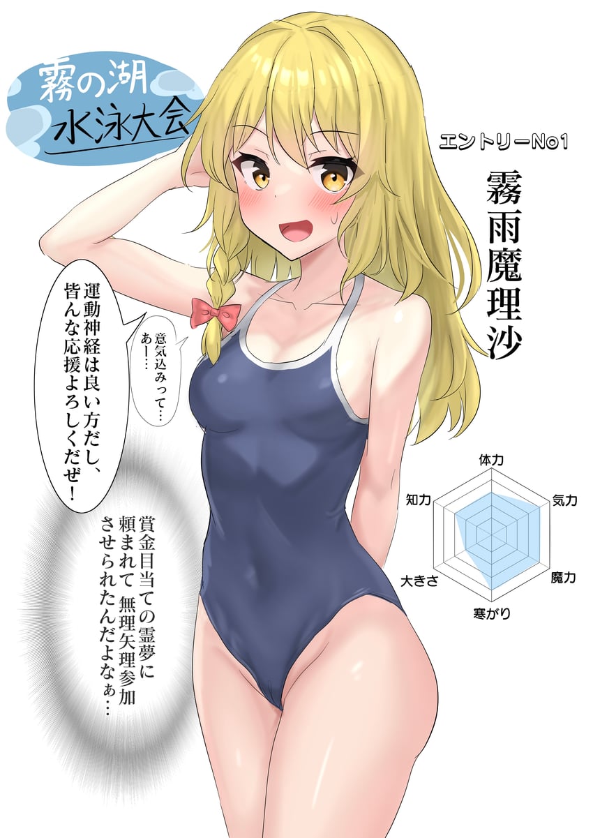 kirisame marisa (touhou) drawn by youyume-kun