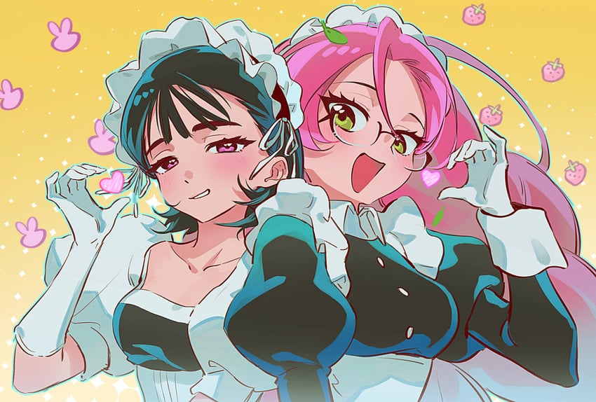 sua and mizi (alien stage) drawn by kanoko_lu