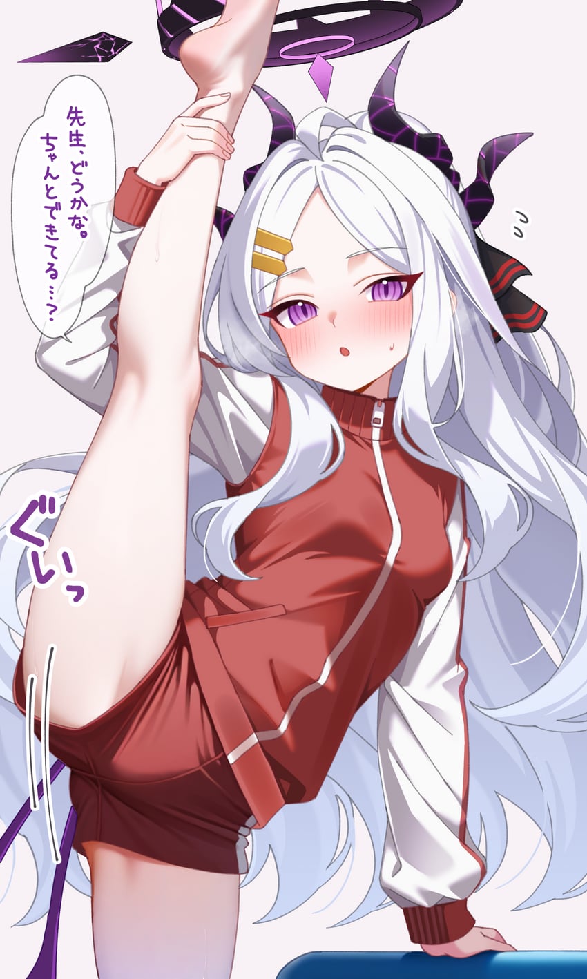 hina (blue archive) drawn by karaage_(xxxmido02)