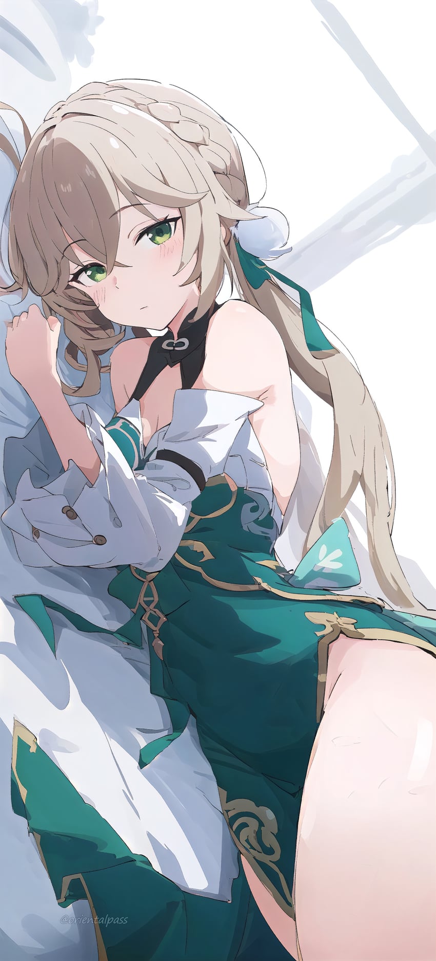 qingque (honkai and 1 more) drawn by orientalpass