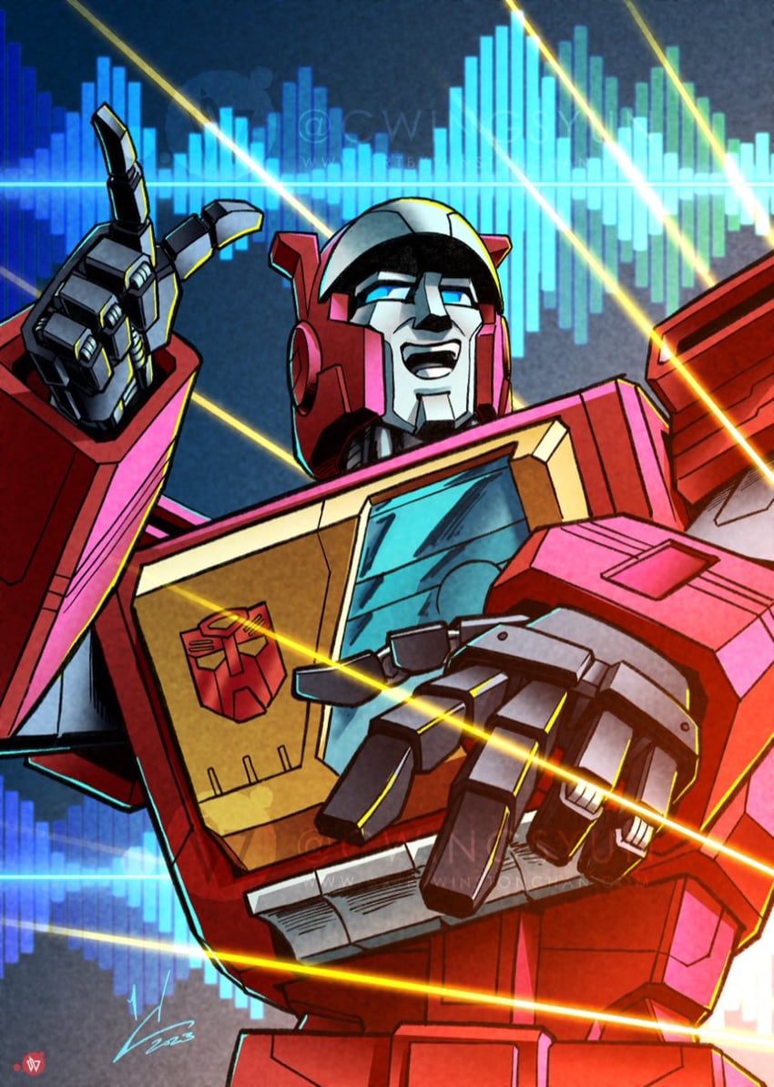 blaster (transformers and 1 more) drawn by winston_chan