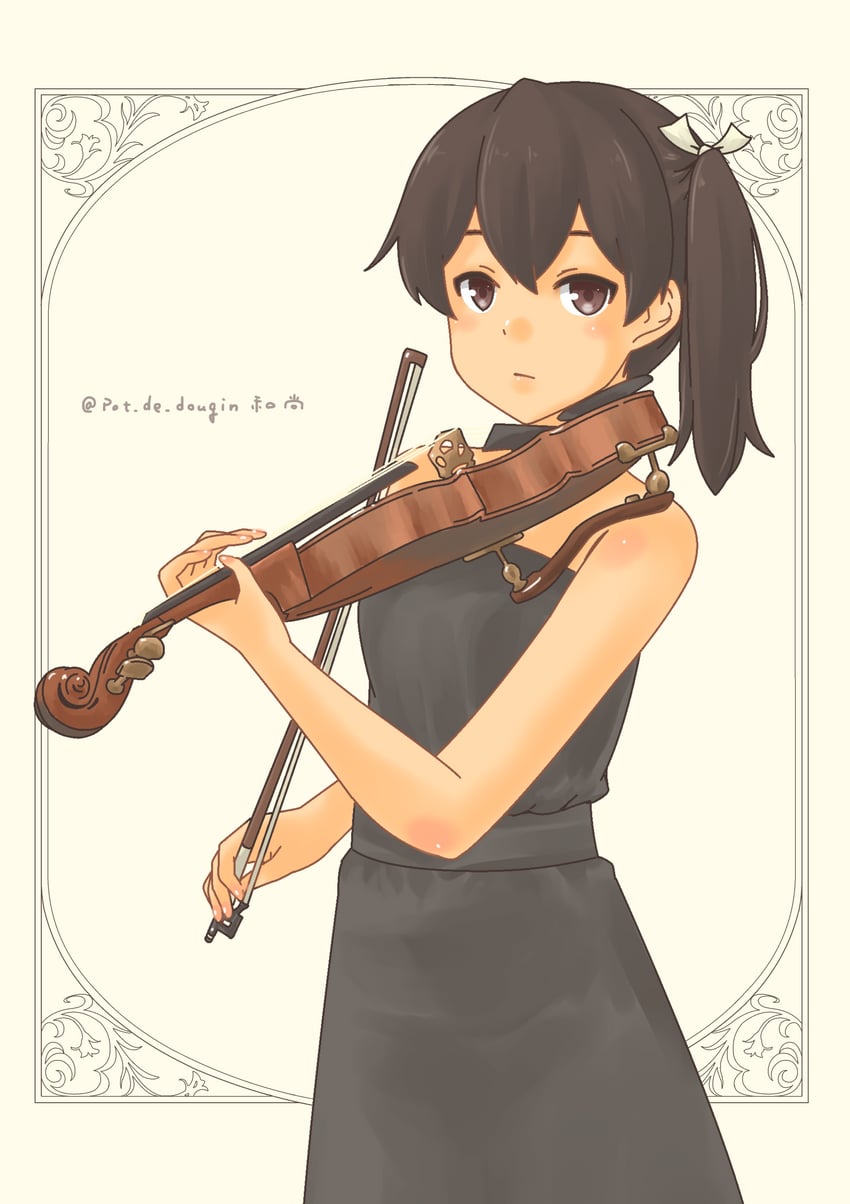 kaga (kantai collection) drawn by pot-de