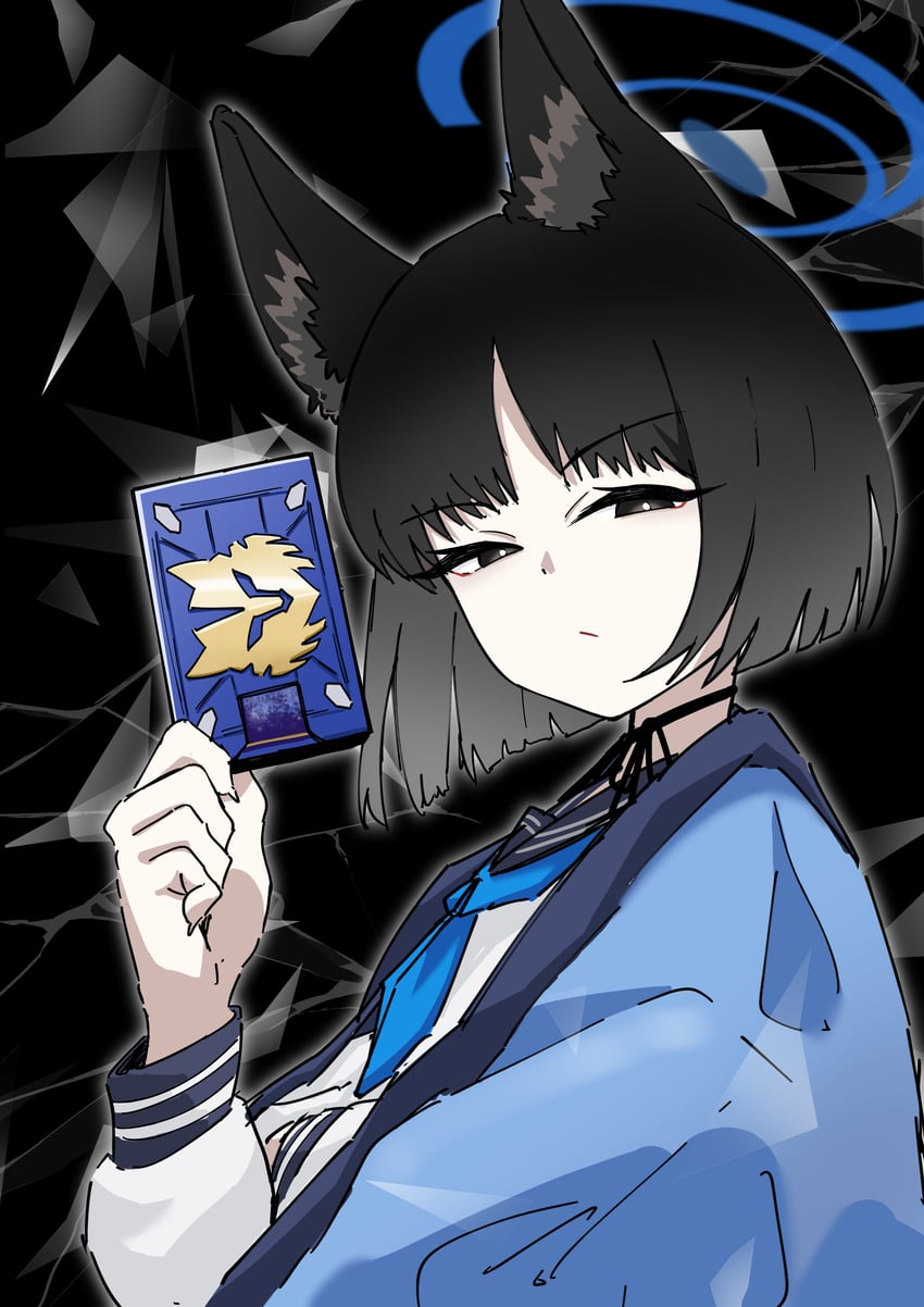 kikyou (blue archive and 2 more) drawn by zumikusu