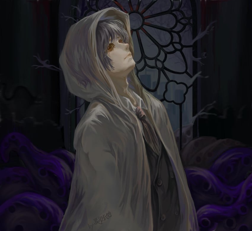 klein moretti (lord of the mysteries) drawn by anrier