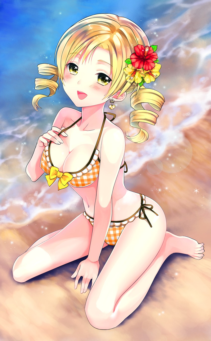 tomoe mami (mahou shoujo madoka magica) drawn by yuuki_rika
